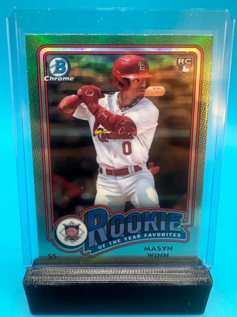 Masyn Winn Bowman ROTY Favorites RC St. Louis Cardinals