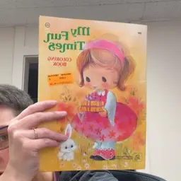 Vintage Coloring Book