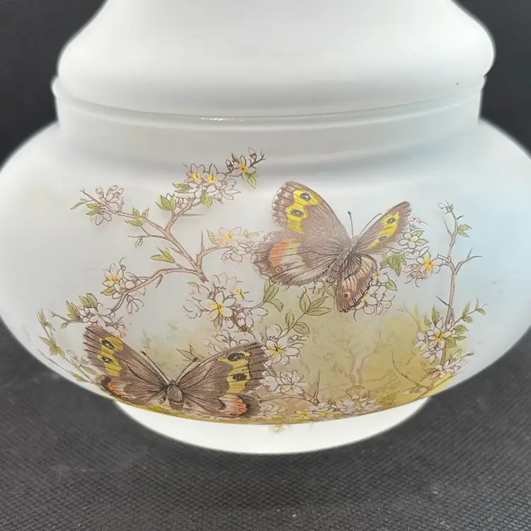 Viking Satin Frosted Jar With Lid