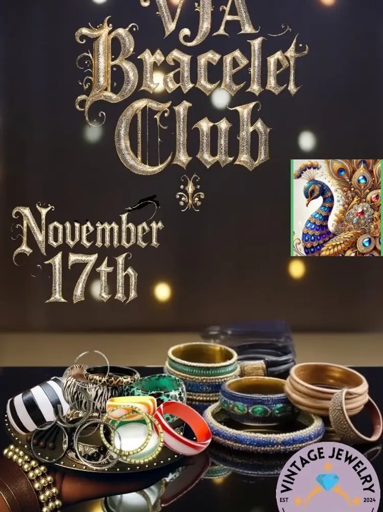 VJA Bracelet Train with the Peacock