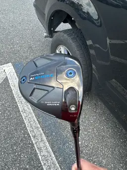 Callaway AI Smoke Mini Driver RH 11.5° Stiff Denali Blue