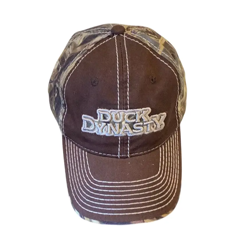 Duck Dynasty Is Back Camo A & E Baseball Hat Adjustable
