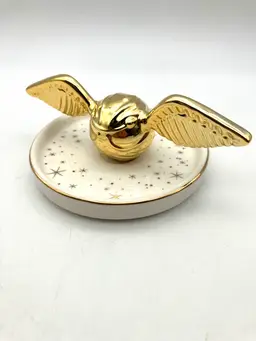 18 - Contemporary Golden Snitch Ring Jewelry Trinket Dish Tray Wizarding World Of H.  Potter