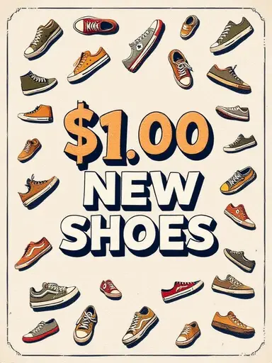 New Shoes Random Pulls  $1.00 Starts Buy Wholesale 