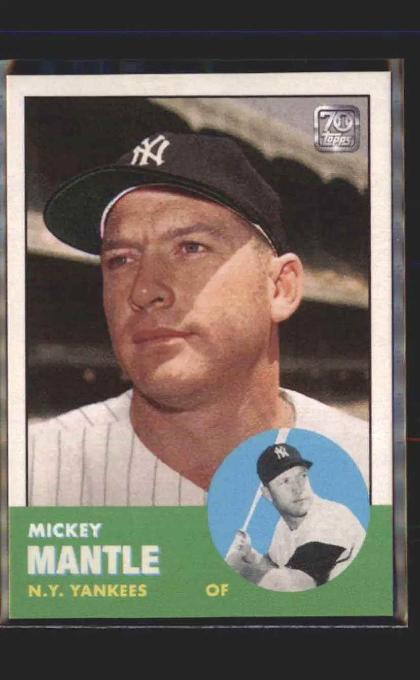 2021 Topps x Mickey Mantle #31 Mickey Mantle - (137) - New York Yankees