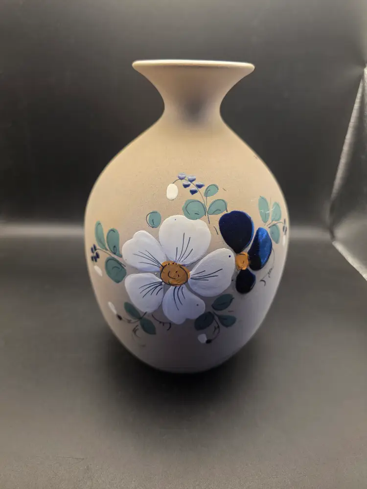 Ibiza signed Heavy vase