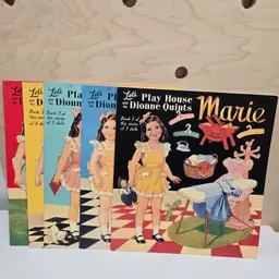 Dionne Quints Paper Dolls Books 1-5