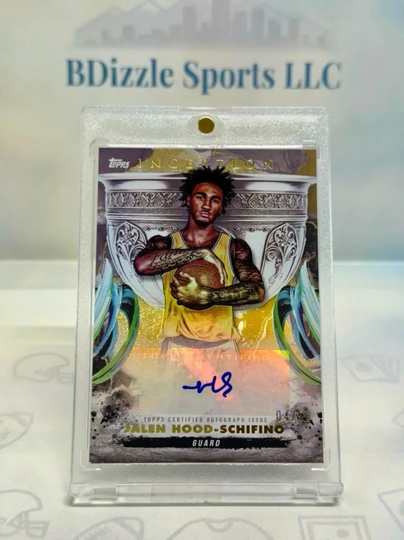 2025 Topps Jalen Hood-Schifino #GCS-JHS AU RC SN50