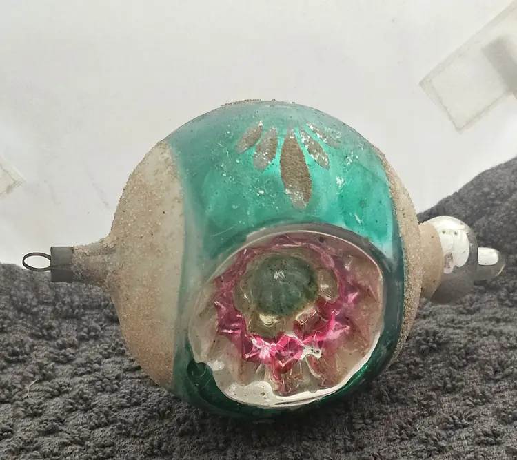 Vintage Mercury Glass Ornament