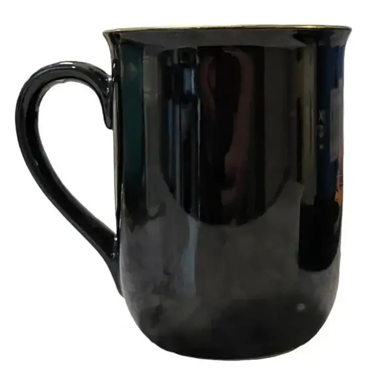 Otagiri Gilded Gold Ceramic Owl Mug