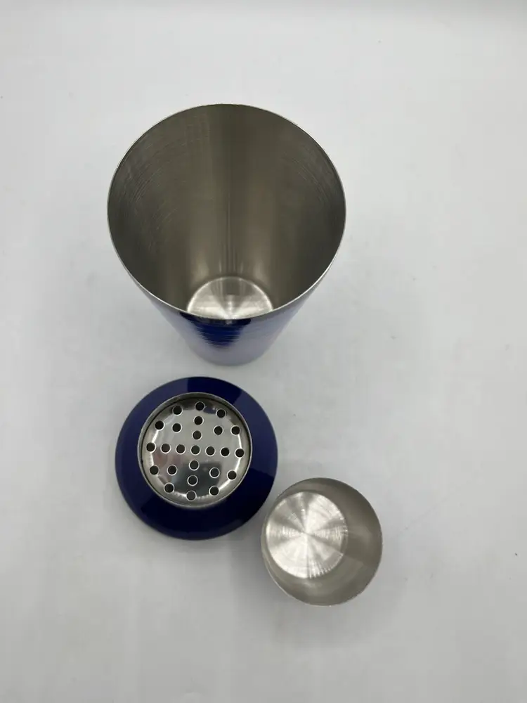 Jonathan Adler Enamel Striped Drink Shaker