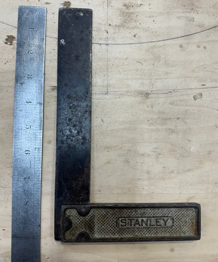 Stanley Metal Try Square