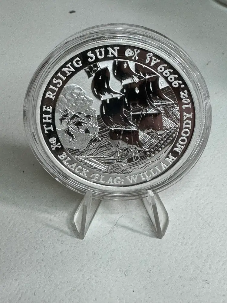 2022 Tuvalu The Rising Sun Black Flag: William Moody