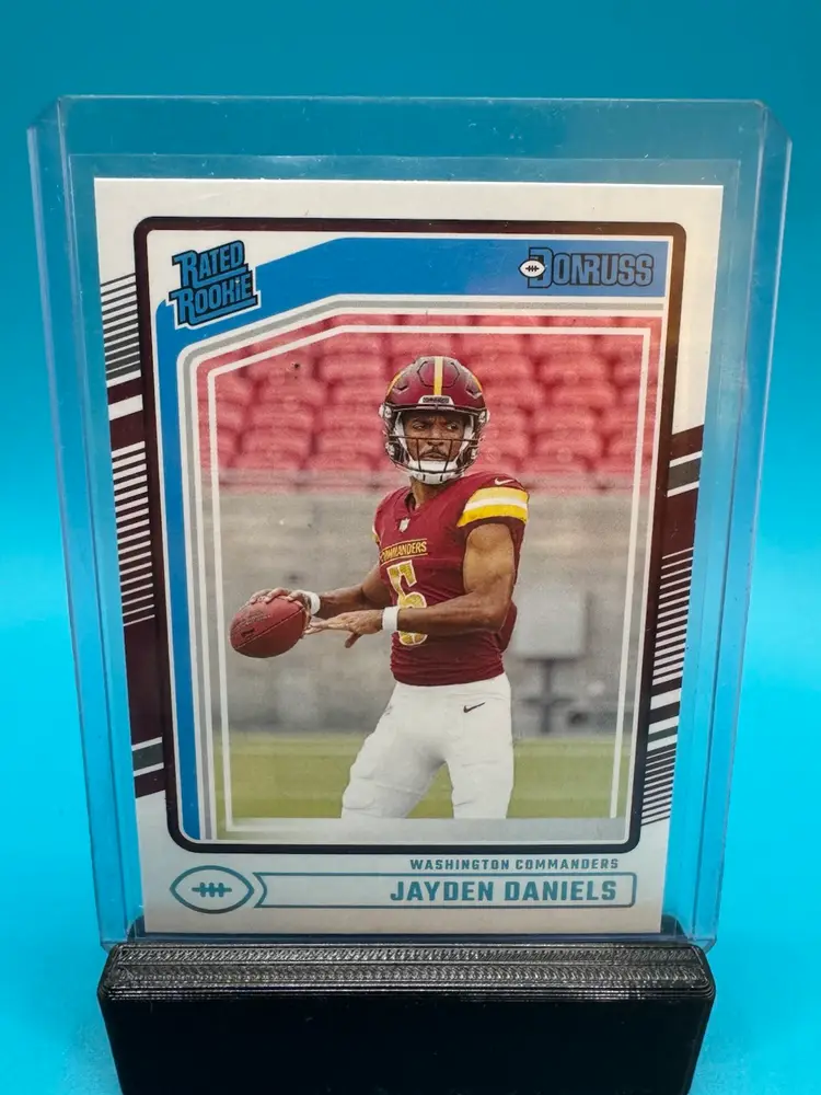 Jayden Daniels Donruss Rated Rookie RC Washington Commanders