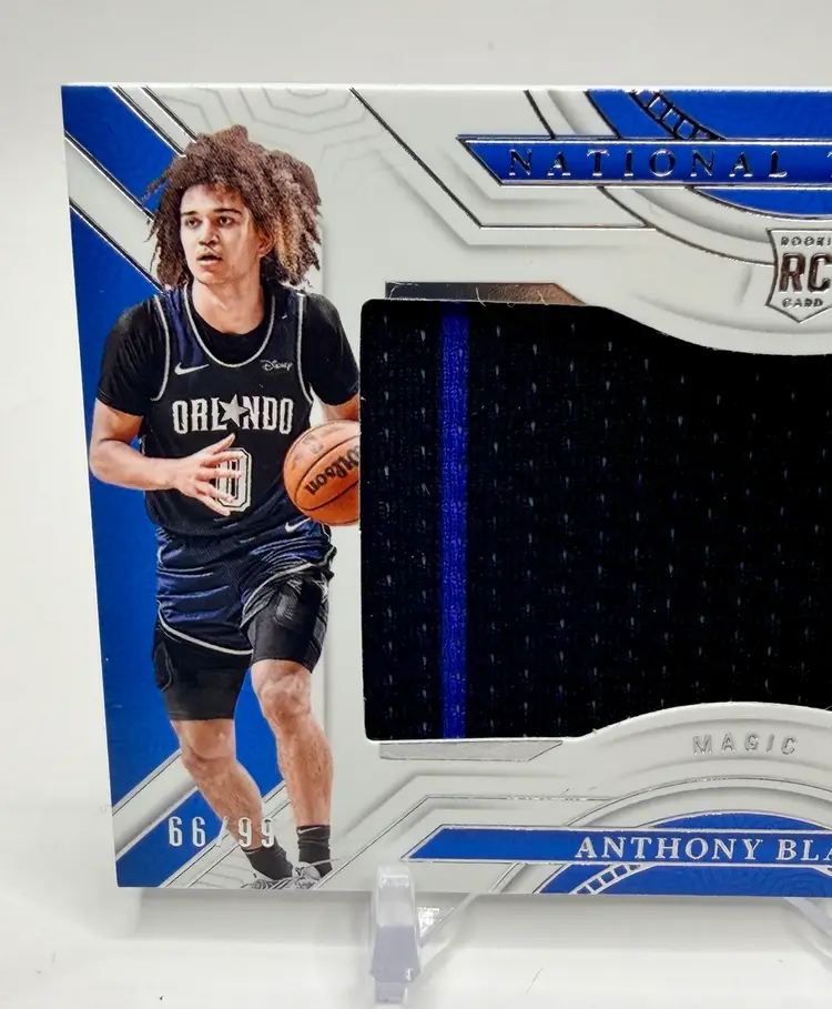 ANTHONY BLACK 2023-24 NATIONAL TREASURES ROOKIE JUMBO PATCH /99 MAGIC RC