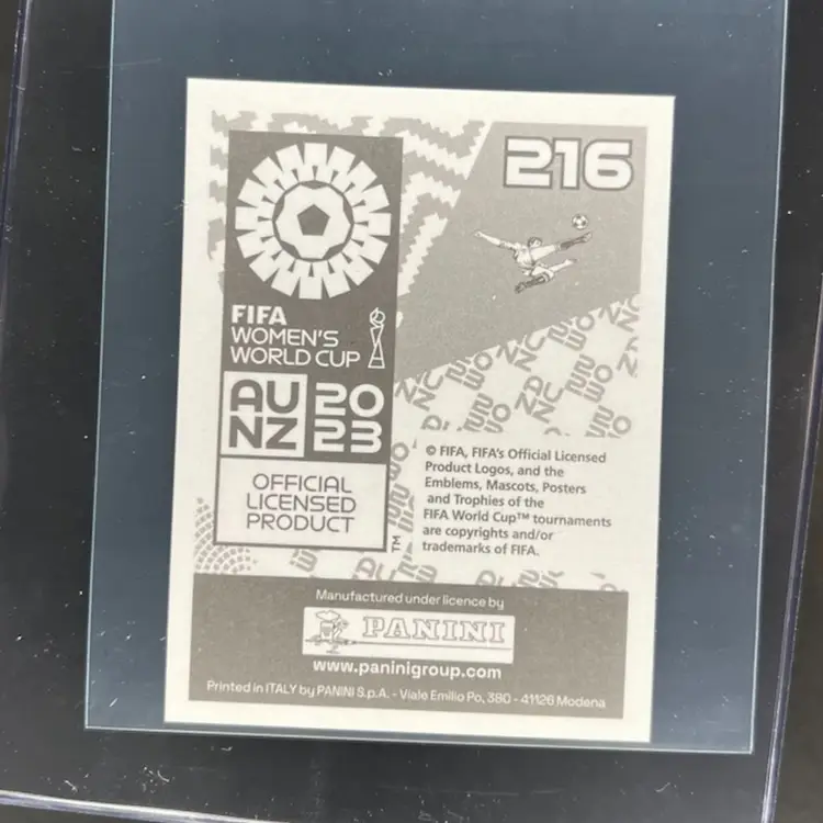 Ella Toone 2023 Panini Women’s World Cup Sticker England Soccer Card