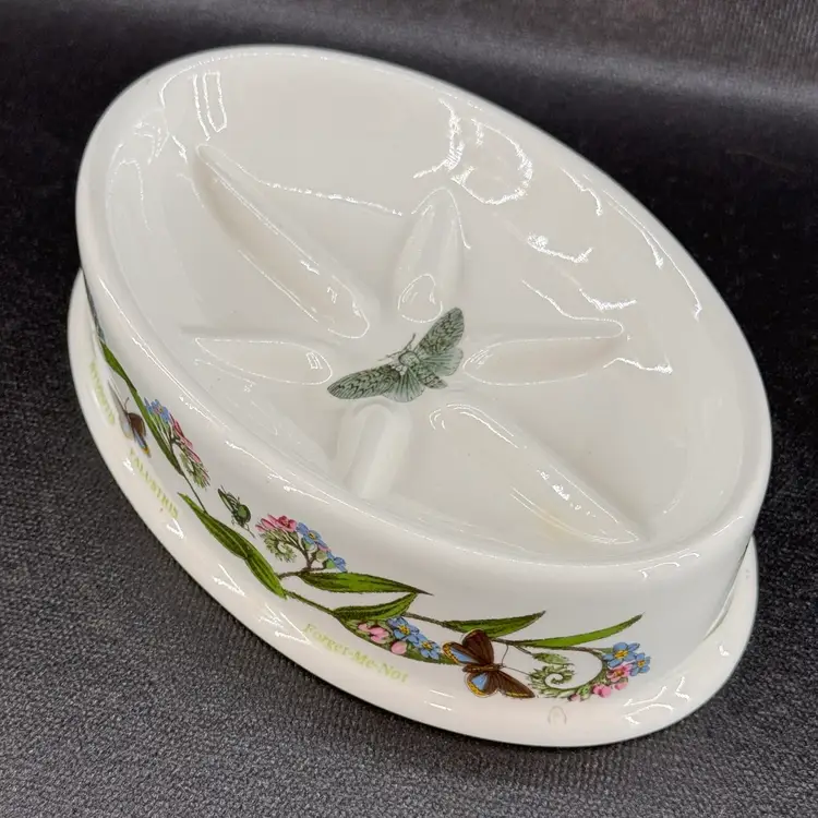 Vintage Portmeirion Botanic Garden Oval Soap Dish