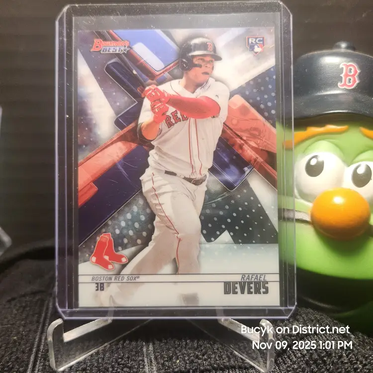 2018 Bowman's Best - Rafael Devers Boston Red Sox