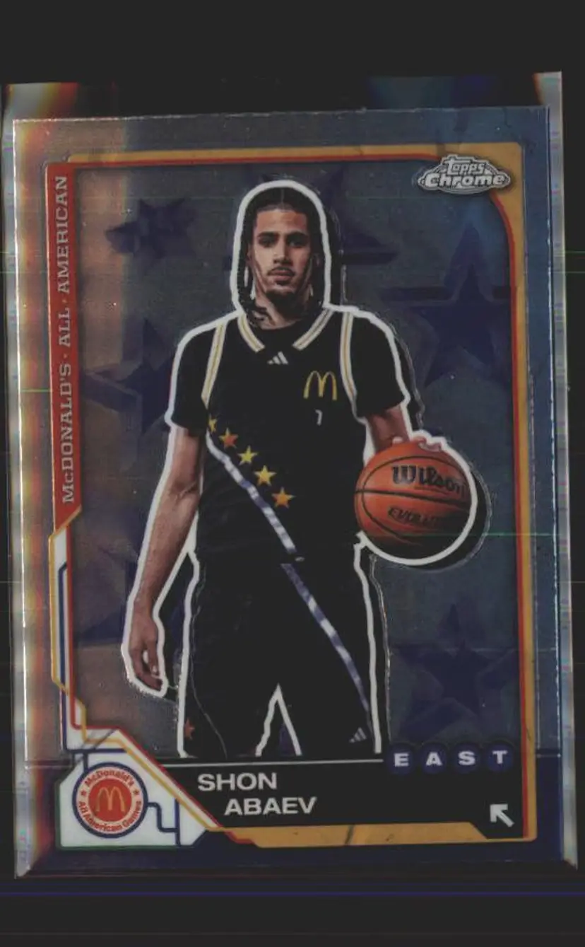 2025 Topps Chrome McDonald's All American #1 Shon Abaev - (141)