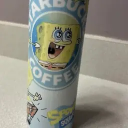 SpongeBob  Starbucks 20oz Tumbler Insulated Stainless Coffee Cup with Lid