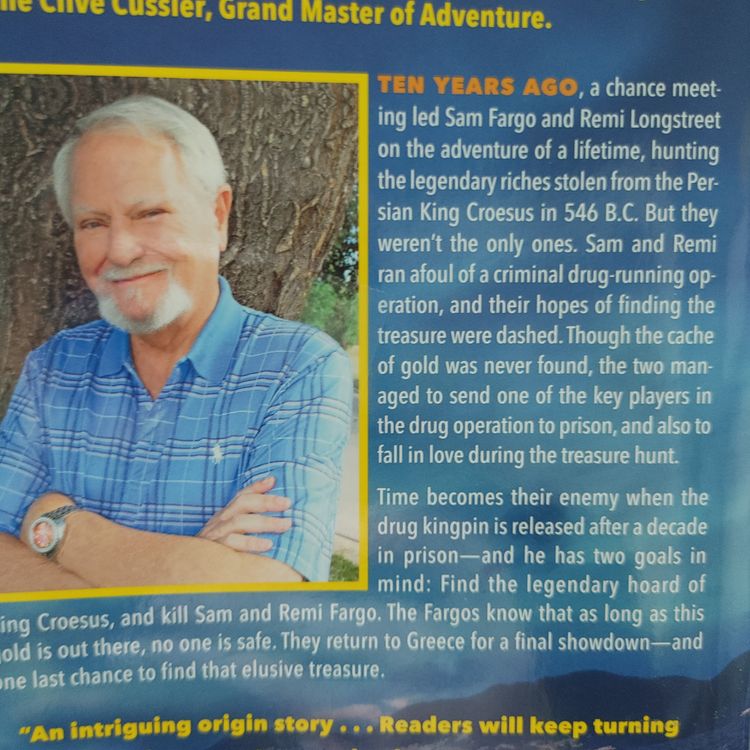 Wrath of Poseidon by Clive Cussler. A Fargo Adventure. Published 2020.