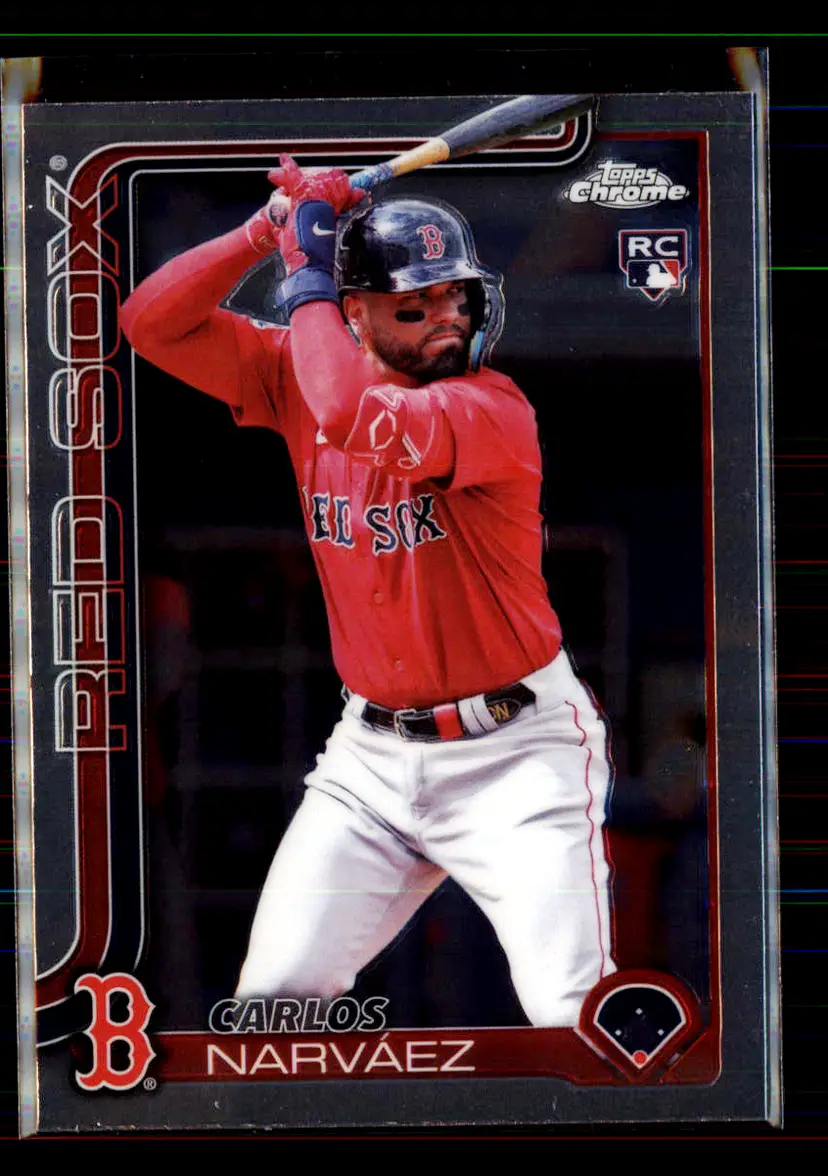 Carlos Narvaez 2025 Topps Chrome #194 - (113) - Boston Red Sox