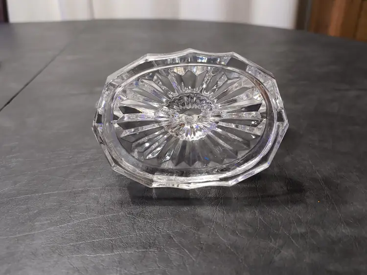 Vintage Imperlux Elegant Lead Crystal 2- Light Candlestick Holder