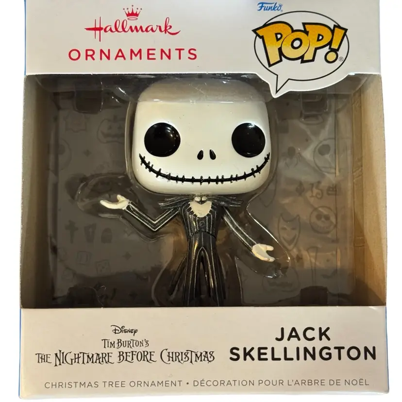 Hallmark Funko Pop Jack Skellington Ornament Nightmare Before Christmas NIB