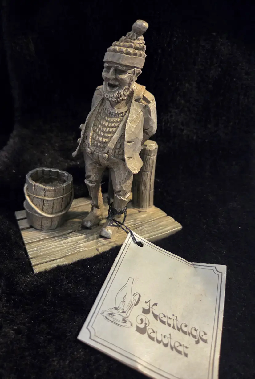 Heritage Pewter "Old Salt" Figurine