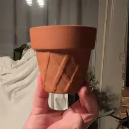 Planter- terra cotta basket 3.5”