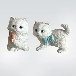 Homco Kittens Set Of 2