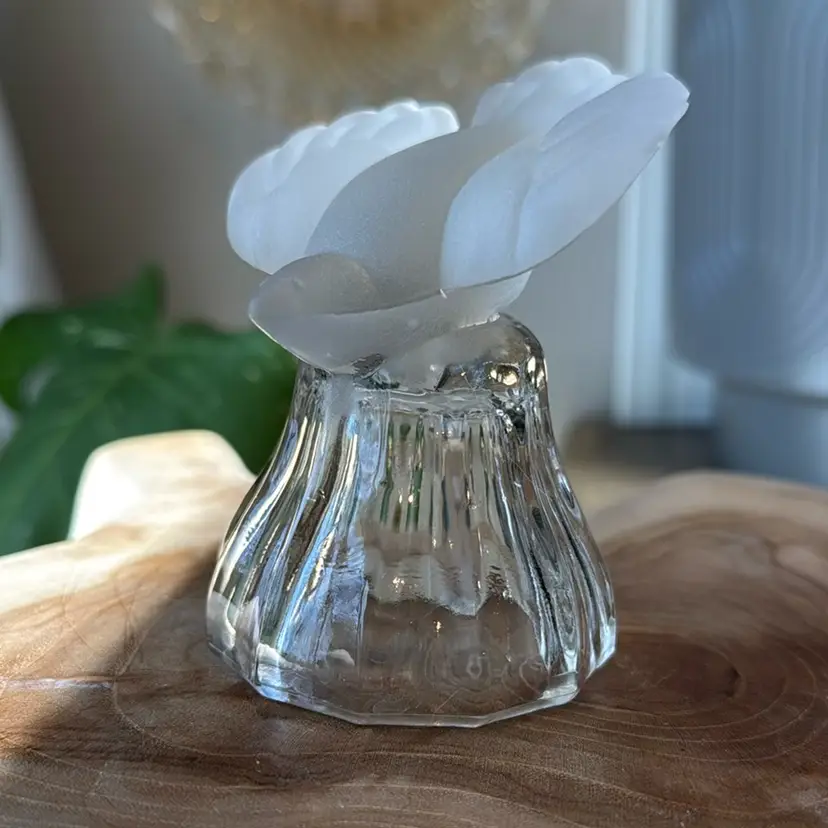 Vintage Emson Bird Crystal Bell