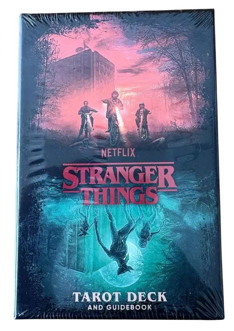 Netflix Stranger Things Tarot Deck cards And Guidebook Insights Edition Sealed