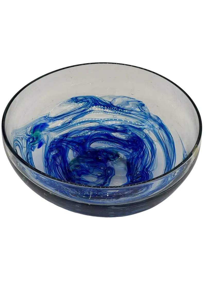 Bowl - The Glass Studio On Cape Cod Sea Bubble Collection