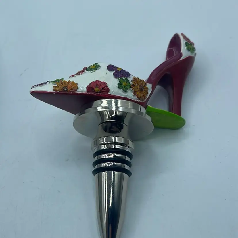 Shoe Bottle Topper Resin Shoe