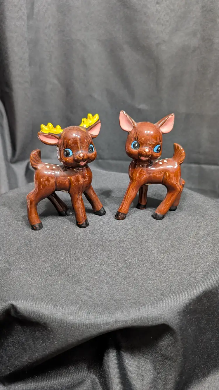 Japan Reindeer Figurines set of 2