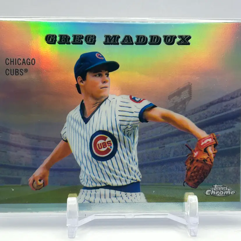 Greg Maddux 2025 Topps Chrome Platinum - Rails And Sails - Chicago Cubs