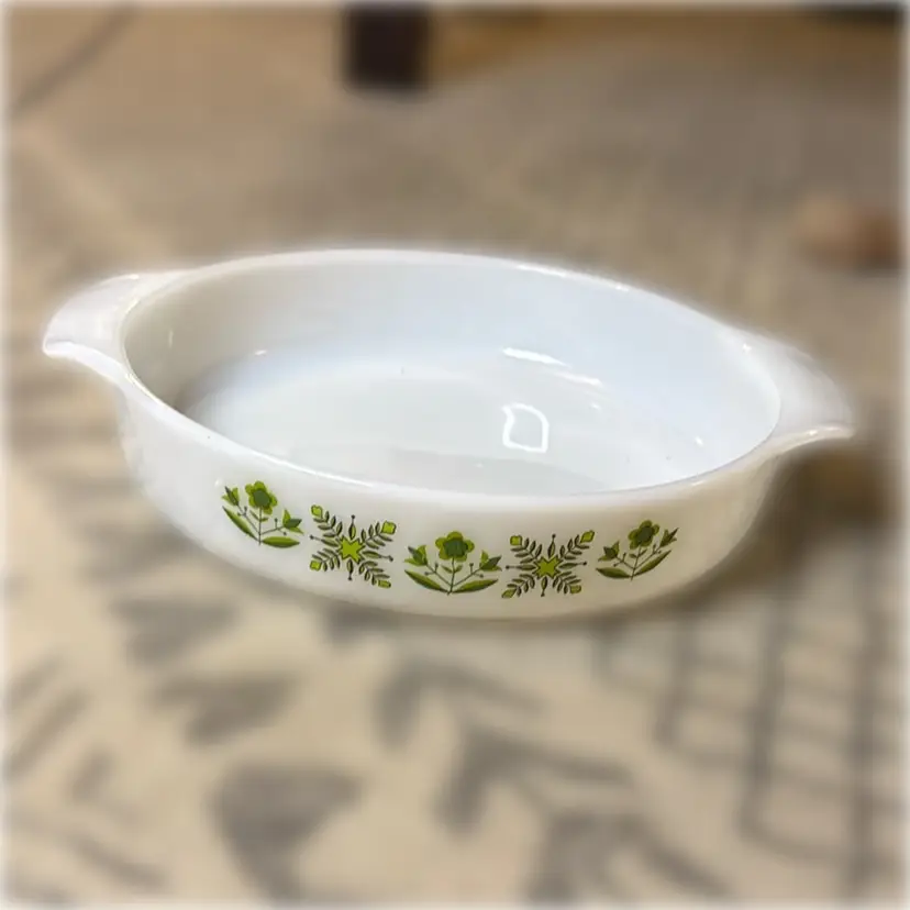 Pyrex Casserole Dish - 9” in diameter and 2” tall