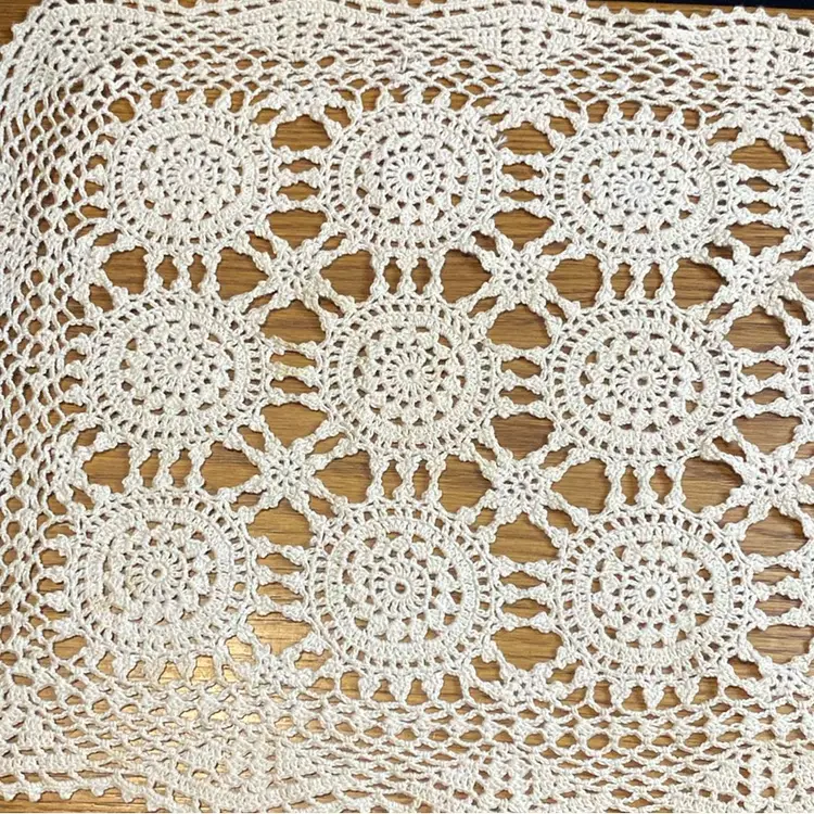 Vintage Crocheted Runner