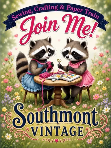 Sewing, Crafting & Paper Supply Train ~ Sharon_Southmont_Vintage ~ Let’s Shop!