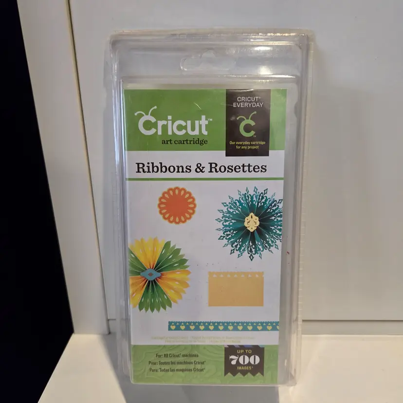 NEW Cricut art cartridge Ribbons & Rosettes