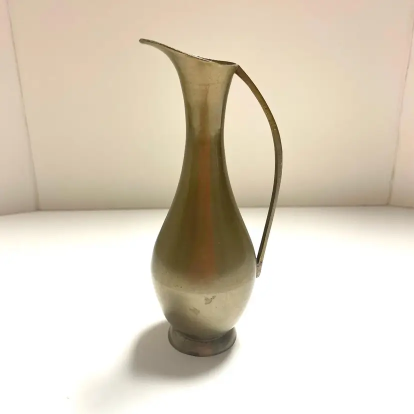 Vintage Solid Brass Pitcher- Knick Knack