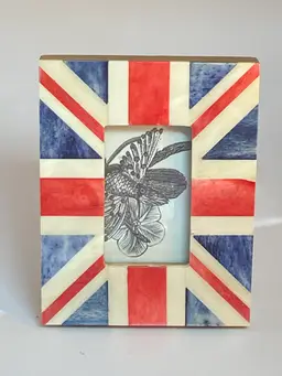 Union Jack Photo Frame, 4.5" x 3.5"