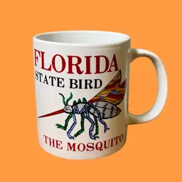 Vintage Novelty Coffee Mug, FLORIDA STATE BIRD Humor