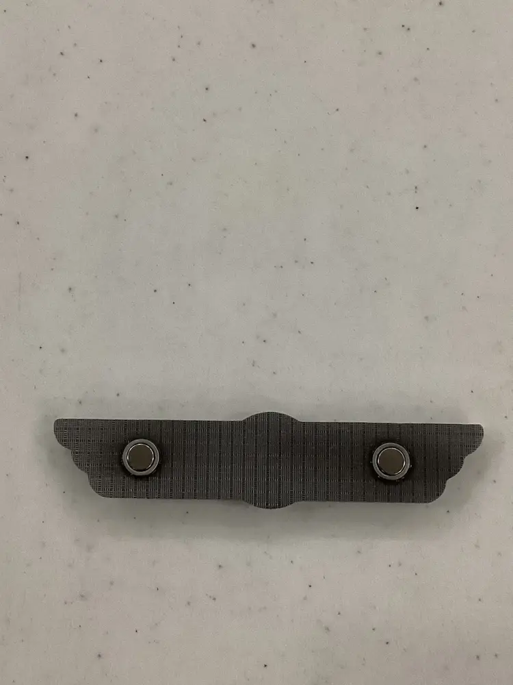 Buc-ee's Wings Mascot Logo Souvenir Single Sided Pewter Finish Magnet Buc-ees