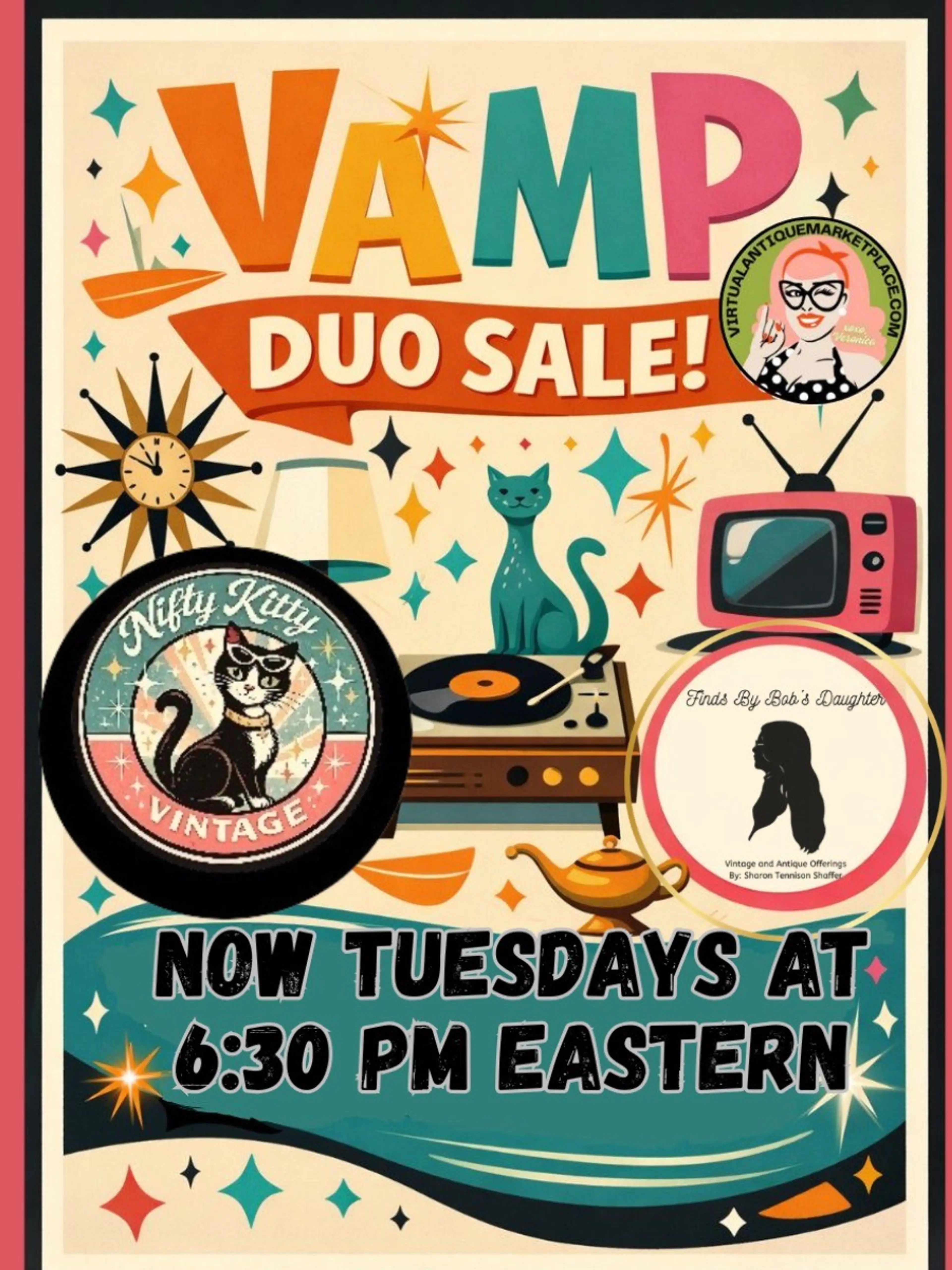 Duo Sale: Nifty Kitty And Sharon