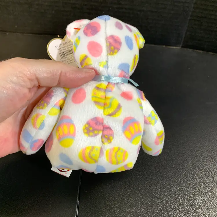 TY Beanie Baby Bear "Eggs 2004"