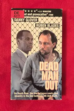 Dead Man Out VHS 1989 TV Movie Danny Glover Ex Hollywood Video Rental HBO OOP
