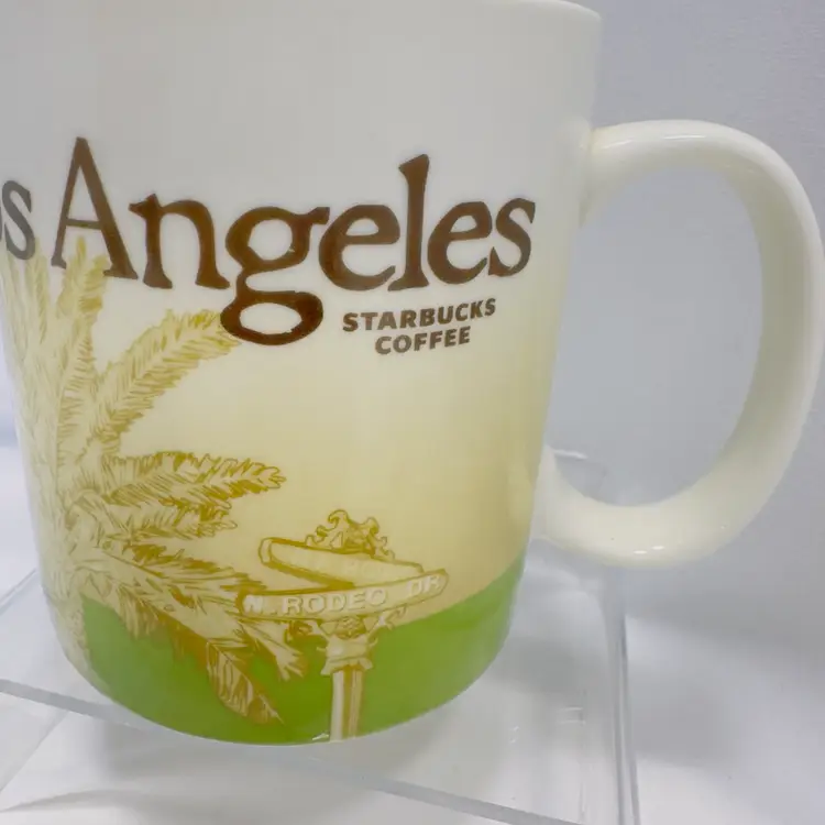#1823 Starbucks Los Angeles Series Coffee Mug 2009 Edition 16floz 473ML