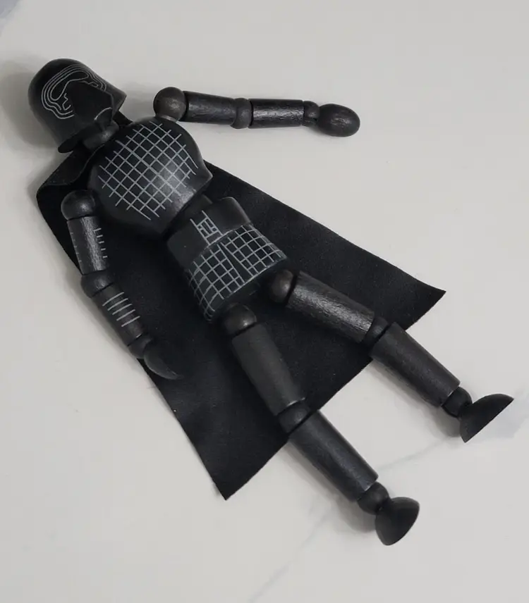 Walt Disney Star Wars Galaxy's Edge Toydarian Wooden Kylo Ren Toy Figure Only